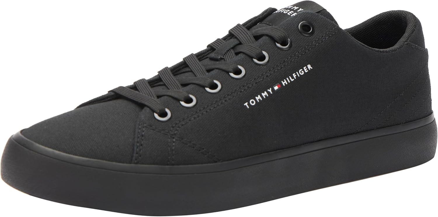<strong>Tommy Hilfiger</strong><br> Мужские Corporate Vulc Canvas Fm0fm04954 Vulcanised black 44.5 UK