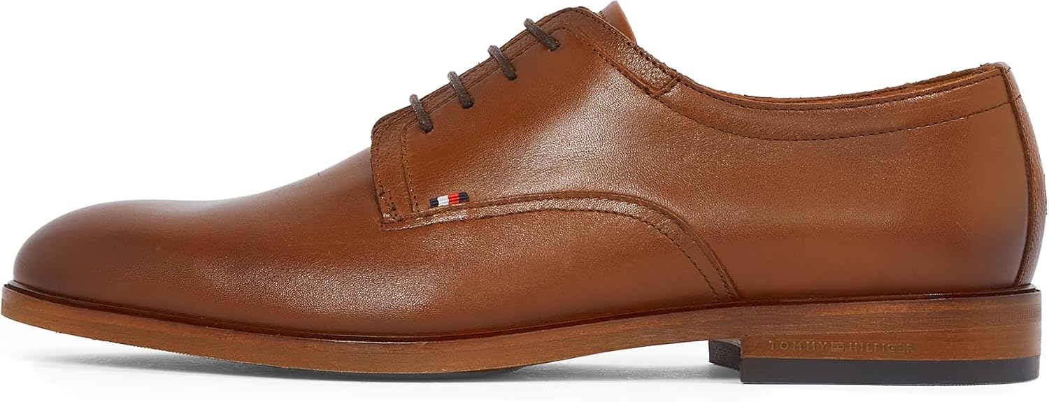<strong>Tommy Hilfiger</strong><br> Мужские  Derby Thunit Leather Round Toe