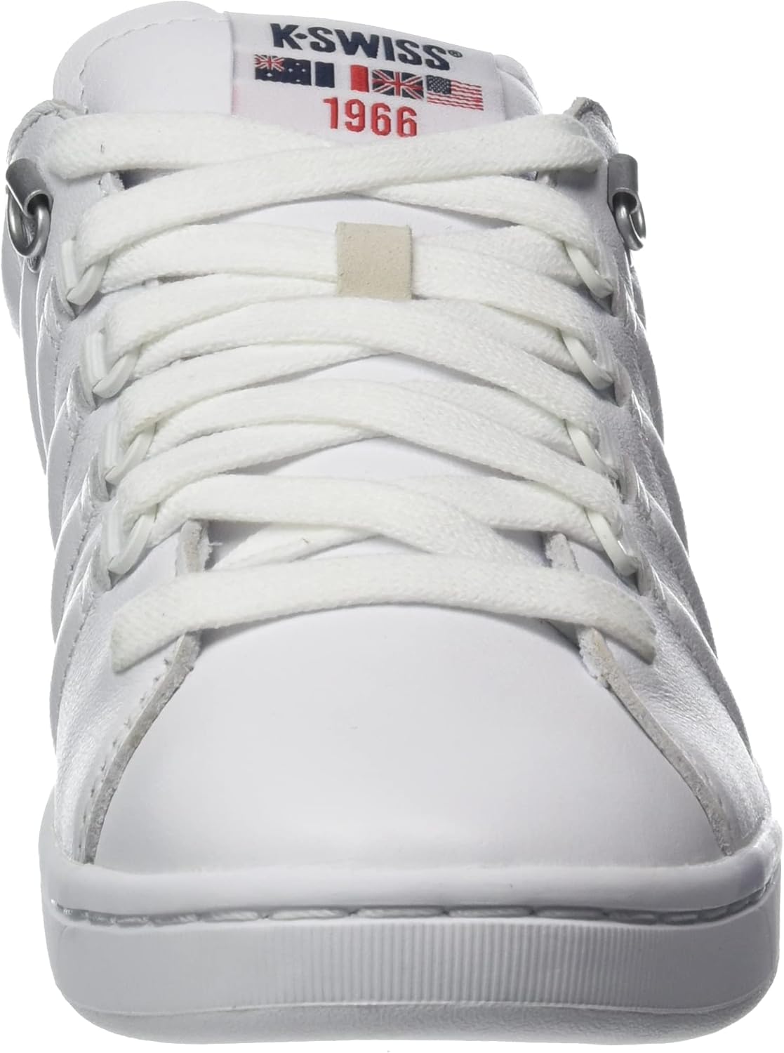 <strong>K-Swiss</strong><br> Men's Lozan II Trainers, WHT/WHT/CLSCBLUE, 40 EU, White — изображение 2
