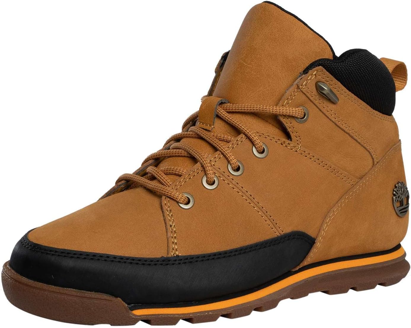 <strong>Timberland</strong><br> Мужские Euro Rock ботинки with Medium Shaft Black — изображение 4