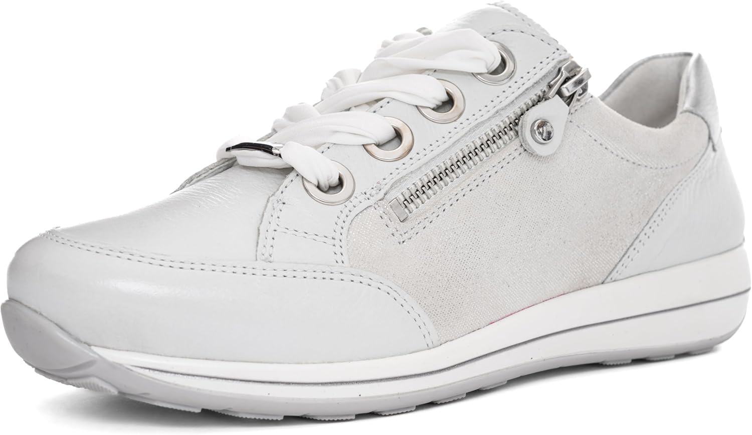 <strong>ARA</strong><br> Женские Osaka Nebbia White Silver 37.5 EU Wide NebbiaSilver