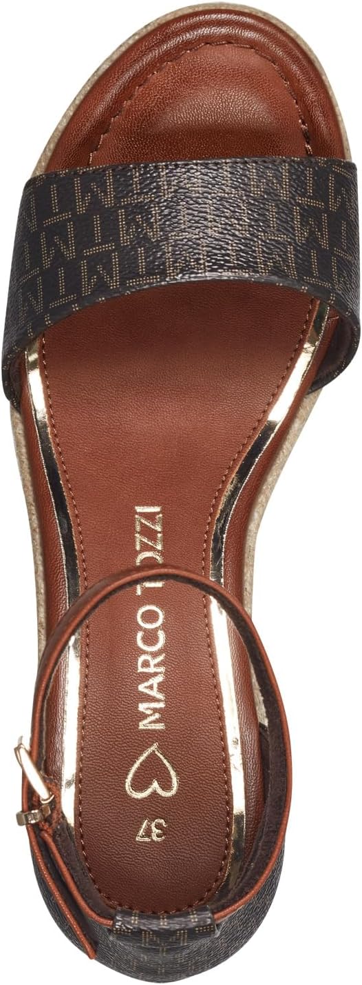<strong>MARCO TOZZI</strong><br> Женские Wedge Heel Sandals with Adjustable Strap Summer — изображение 3