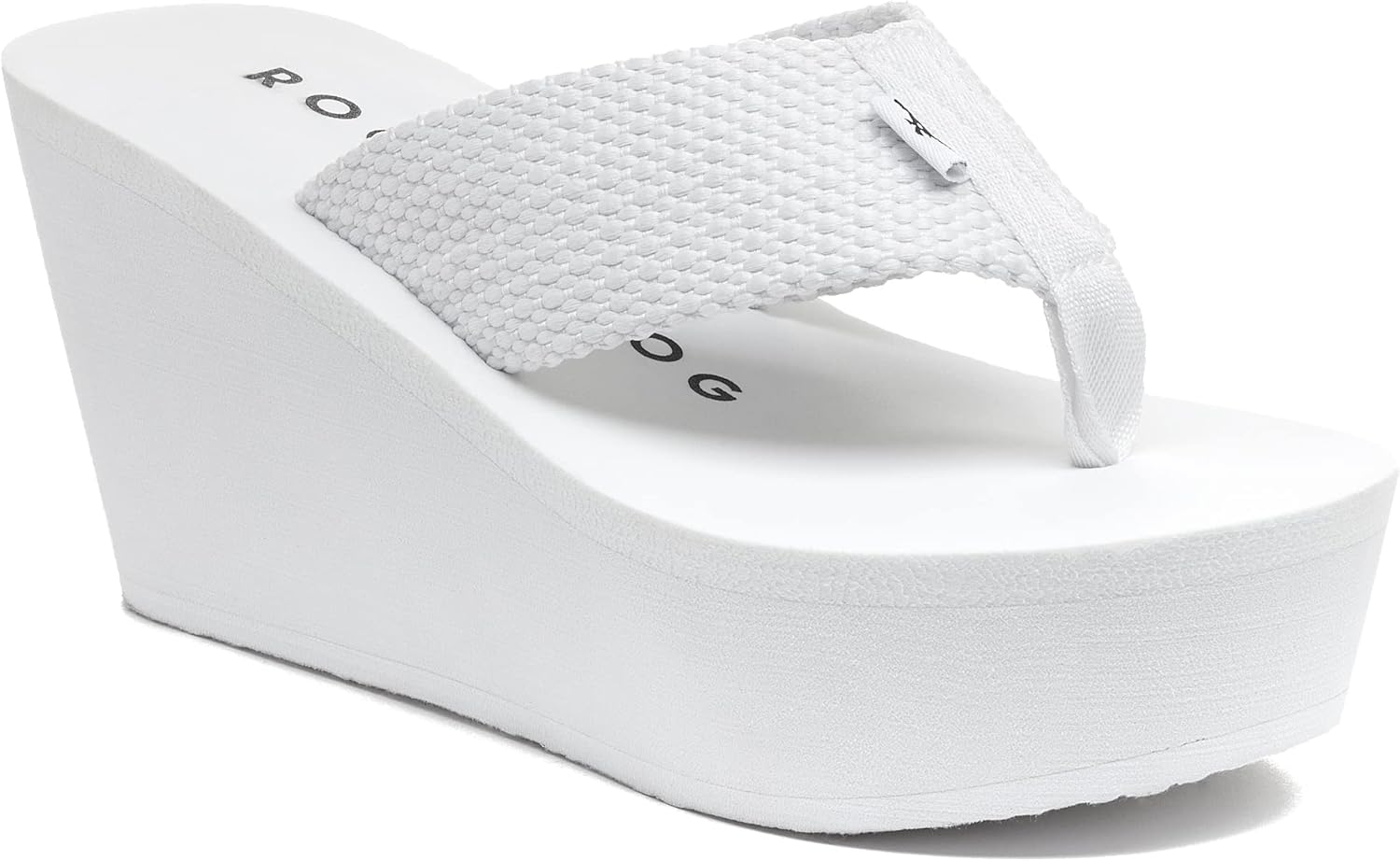 <strong>Rocket Dog</strong><br> Diver Webbing Textile Wedge Heels Sandals