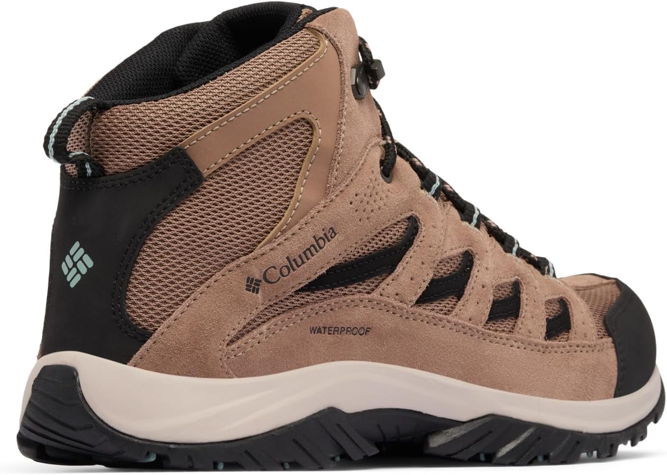 <strong>Columbia</strong><br> Columbia Мужские Crestwood Waterproof Mid Rise Trekking Hiking ботинки — изображение 2