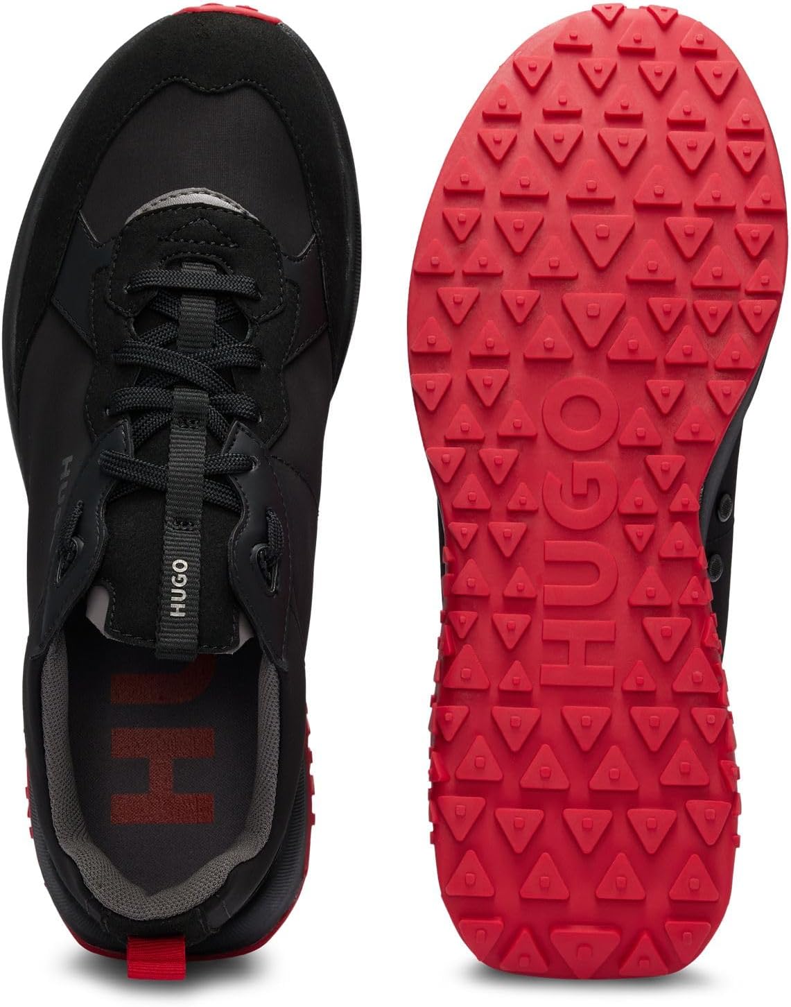 <strong>HUGO</strong><br> Мужские Kane Runn Made of Various Materials with EVA Rubber Sole Size — изображение 4