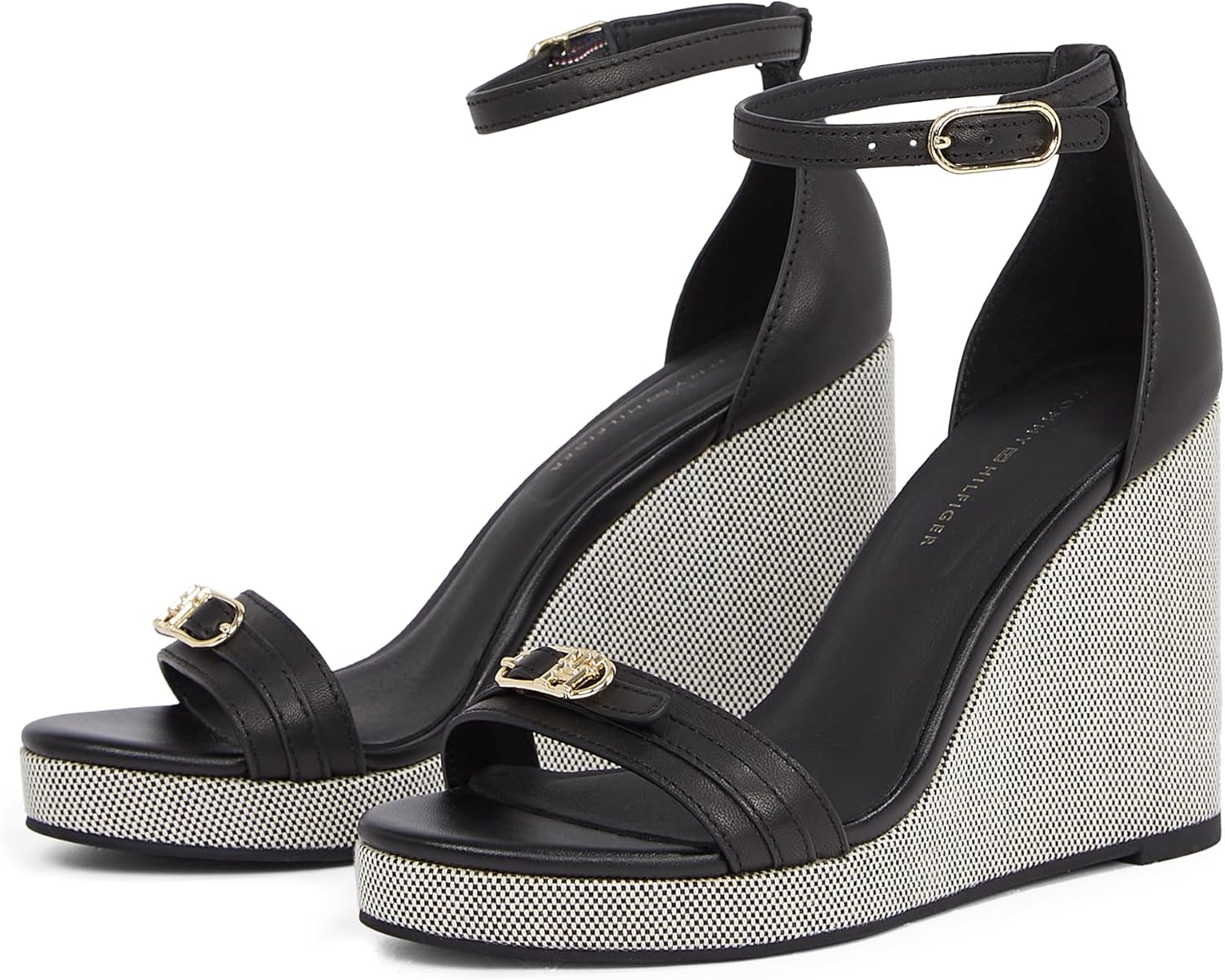 <strong>Tommy Hilfiger</strong><br> Женские Wedge Espadrilles Leather Sandal — изображение 3
