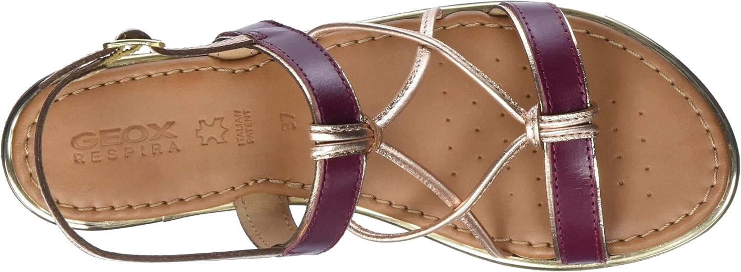 <strong>Geox</strong><br> D Sozy Plus Flat Sandal Cyclamen/LT Gold 41 EU Cyclamen Lt Gold — изображение 3