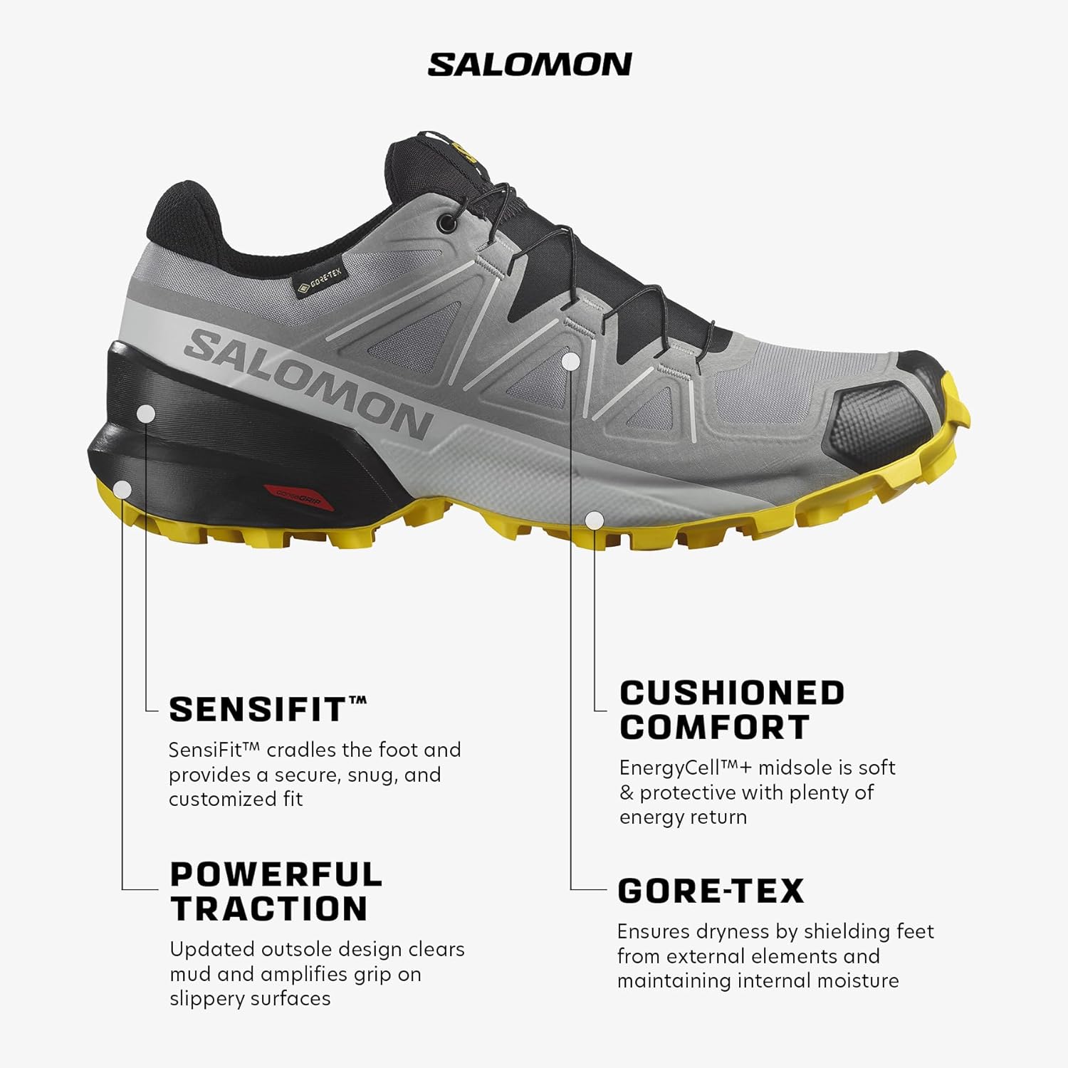 <strong>Salomon</strong><br> Мужские Speedcross Gore-tex Trailrunning-Schuhe — изображение 2