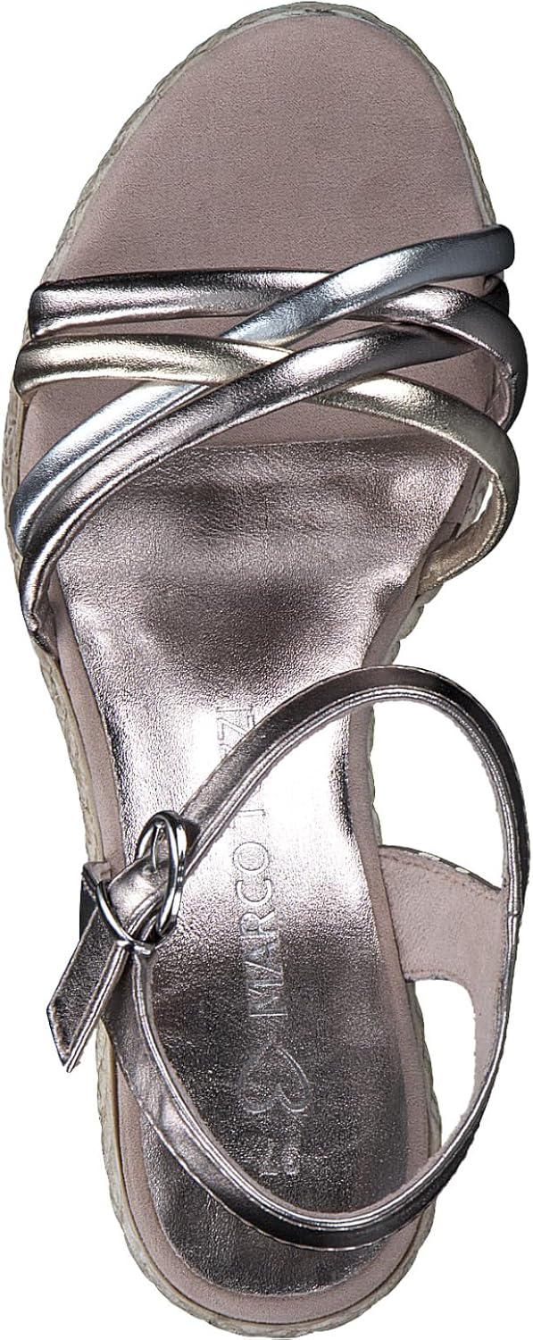 <strong>MARCO TOZZI</strong><br> Женские Wedge Heel Sandals with Adjustable Strap Comfortable — изображение 3