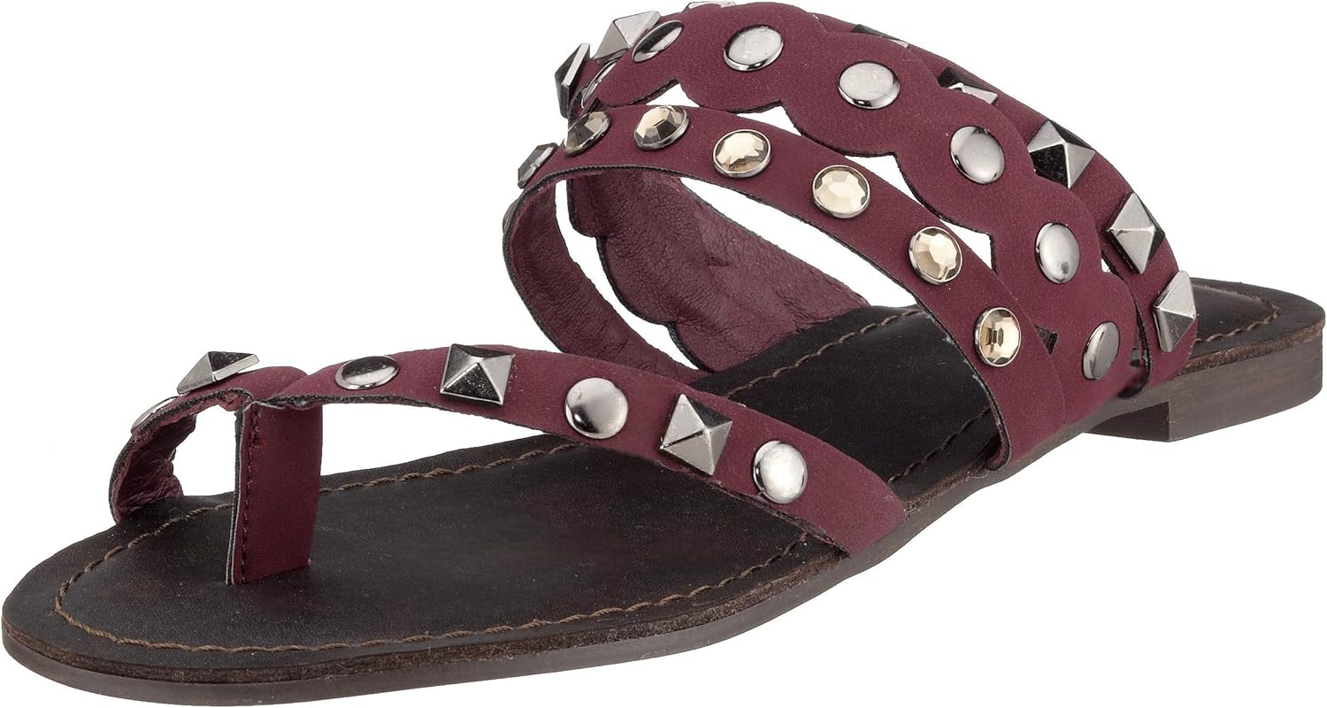 <strong>Buffalo</strong><br> 309 5274 Nubuck PU Womens Sandals Toe-Post
