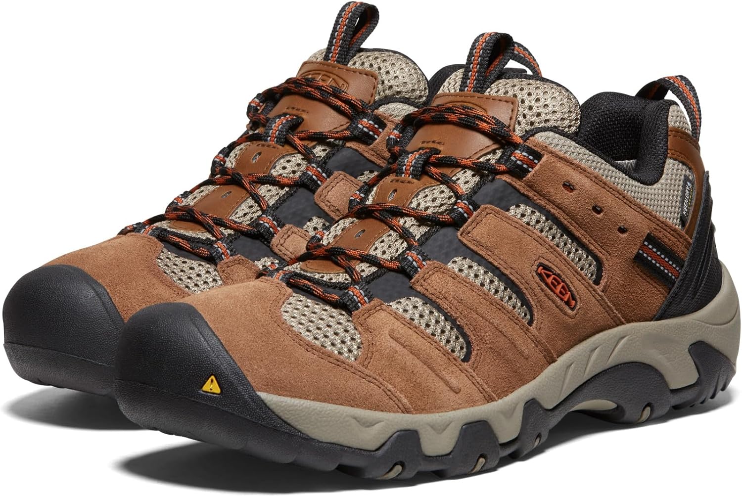 <strong>KEEN</strong><br> Мужские Headout Waterproof Hiking Bison Fossil Orange 41 EU — изображение 4