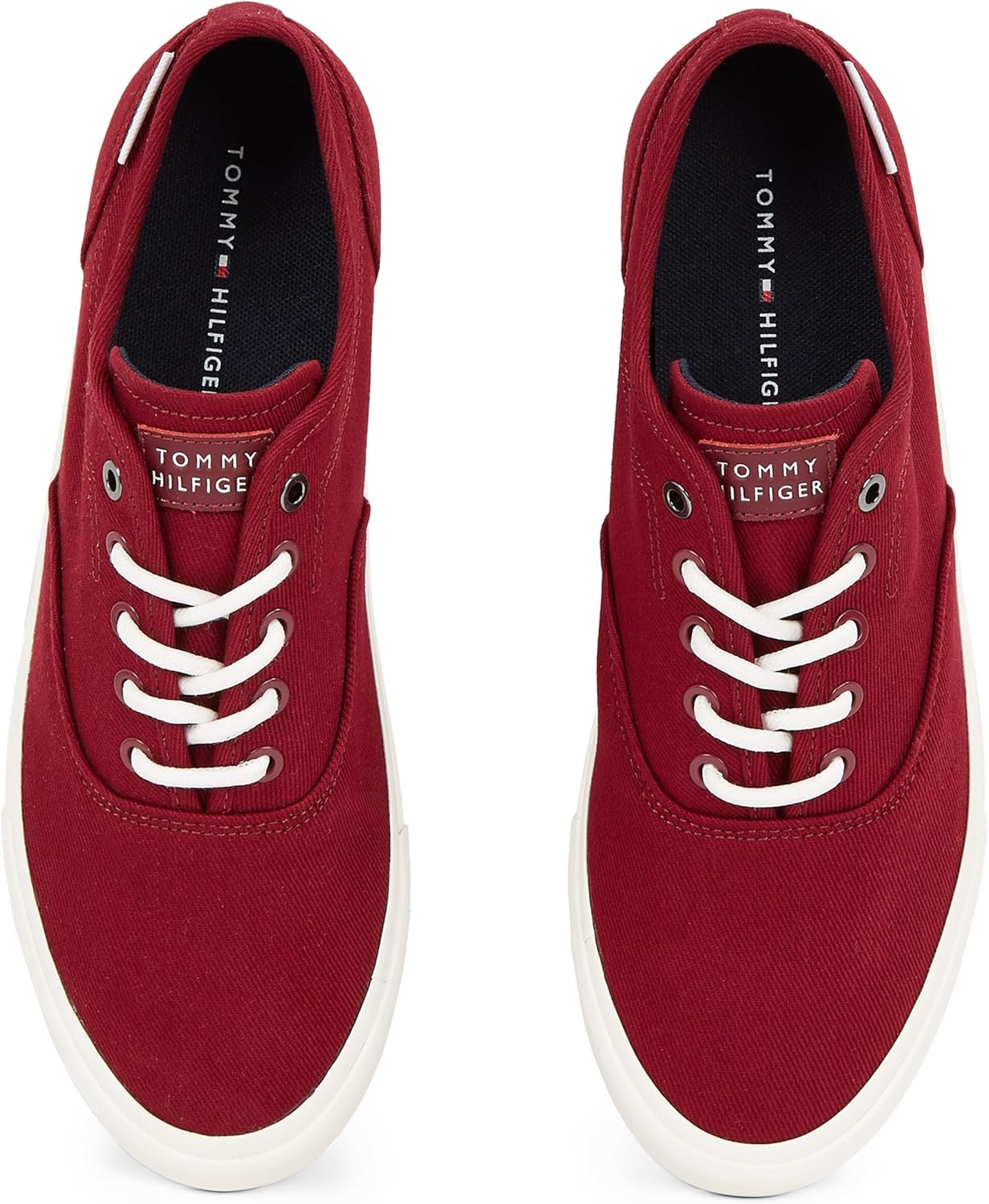 <strong>Tommy Hilfiger</strong><br> Мужские Th Hi Vulc Oxford Twill Fm0fm05400 Low Top — изображение 4