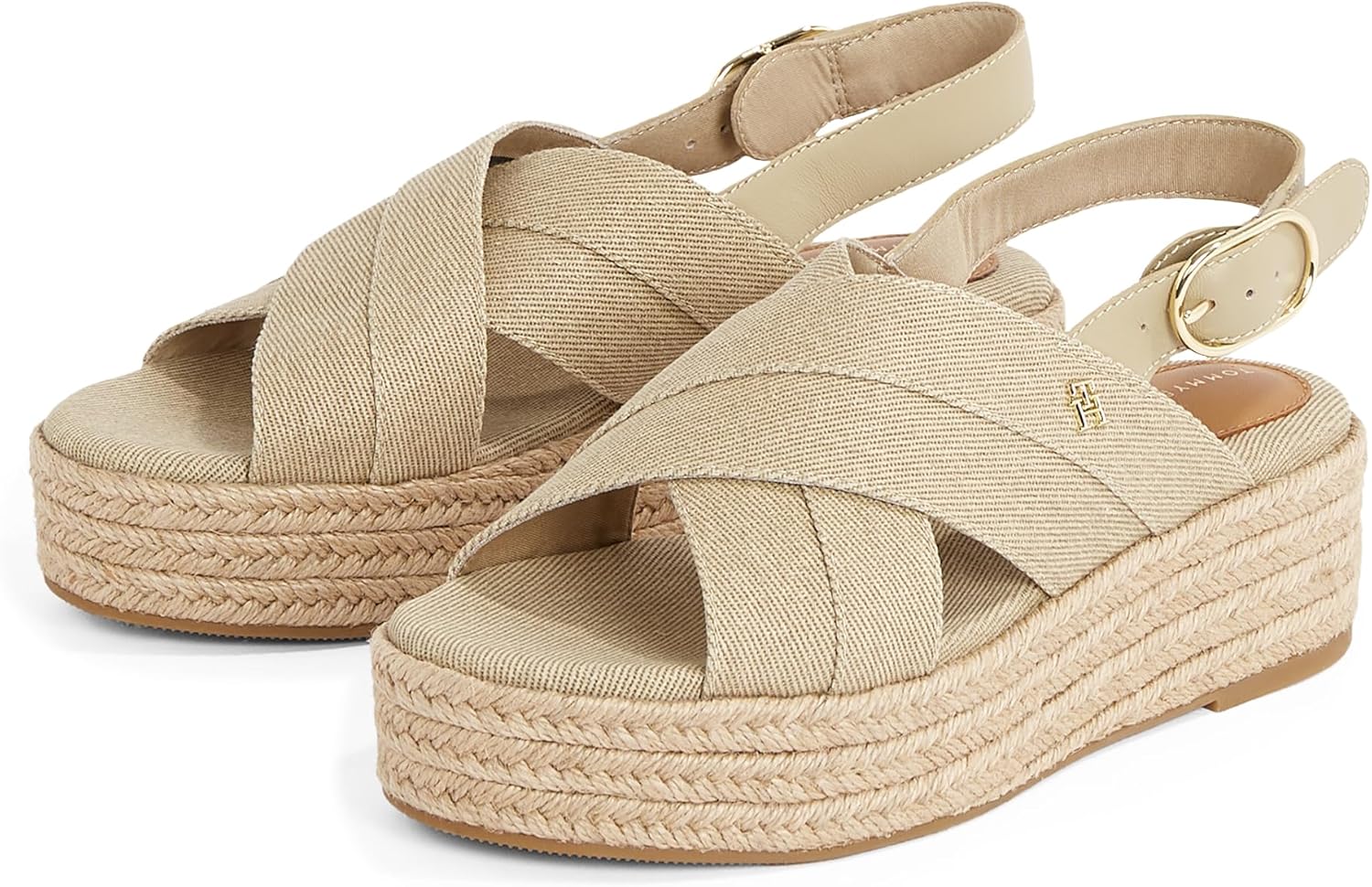 <strong>Tommy Hilfiger</strong><br> Женские Denim Platform Sandal Fw0fw08669 Keil-Espadrilles — изображение 3