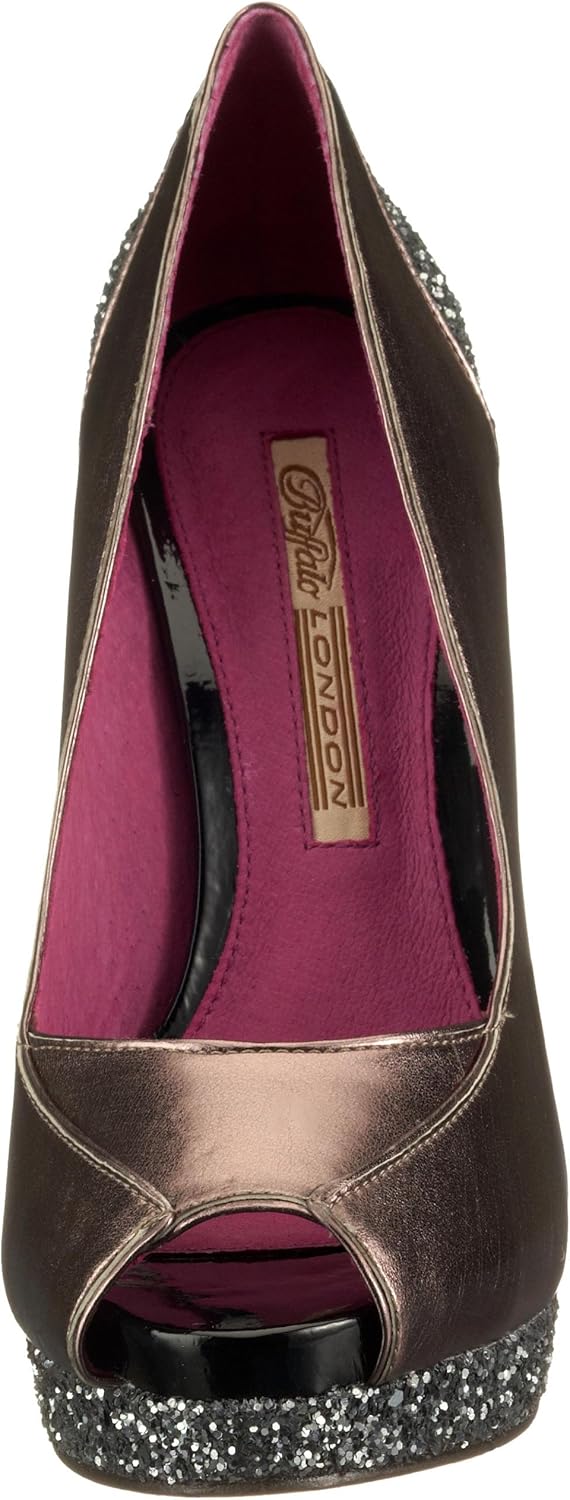 <strong>Buffalo</strong><br> 12943X 573 Cristl Glitter Metallic Court - Grey - 39 eu — изображение 2