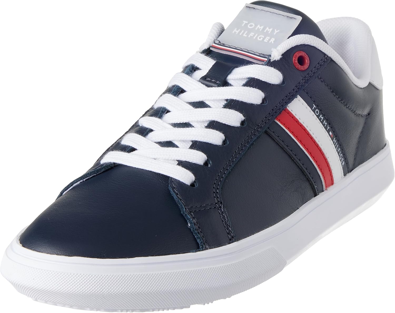 <strong>Tommy Hilfiger</strong><br> Мужские  Cupsole Essential Leather Cupsole Low Top