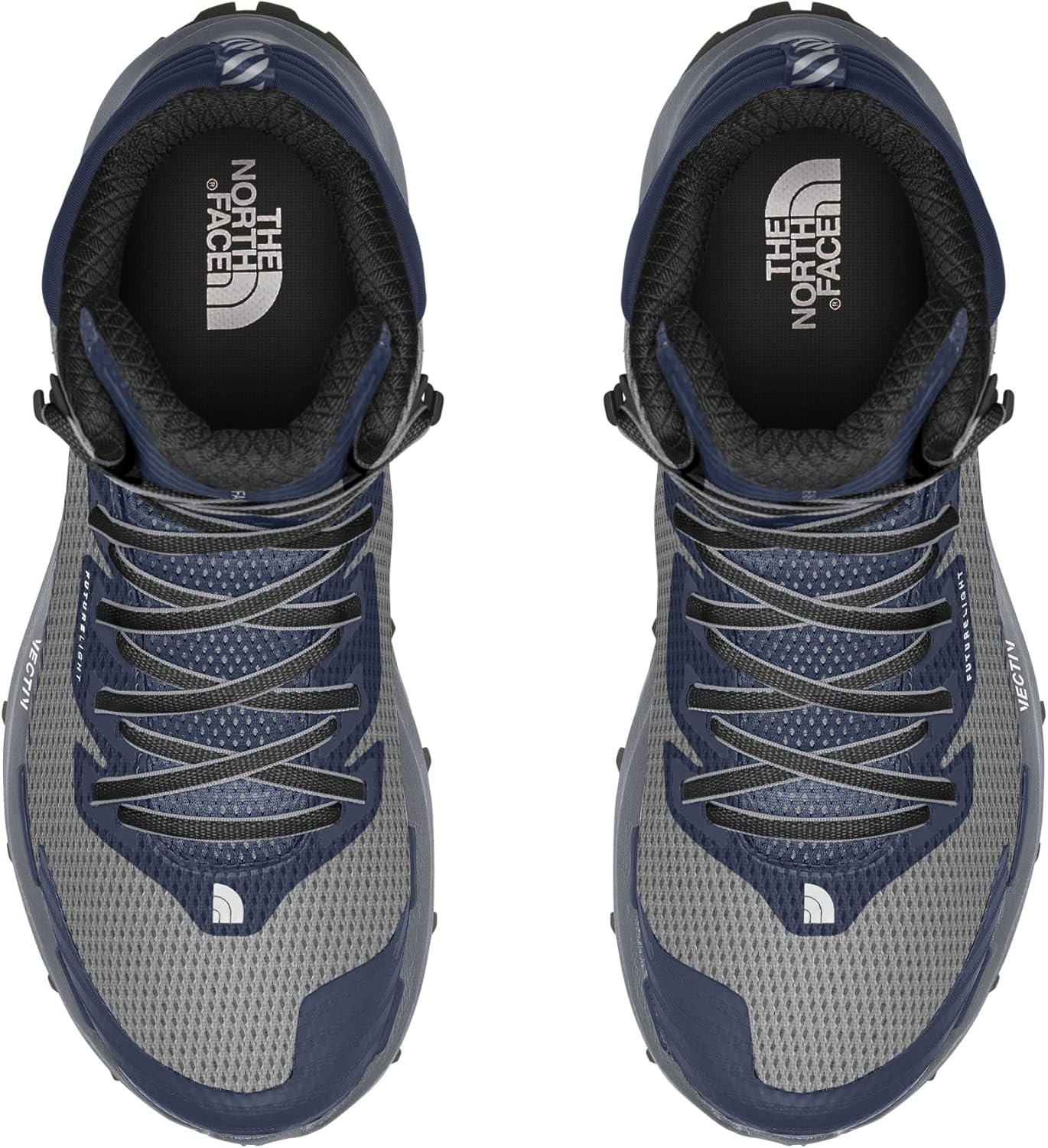 <strong>The North Face</strong><br> Мужские M Vectiv Fastpack Mid Futurelight Meld Grey/Summit Navy Trekking — изображение 2