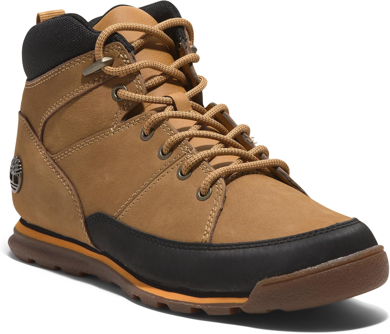 <strong>Timberland</strong><br> Мужские Euro Rock ботинки with Medium Shaft Black — изображение 2