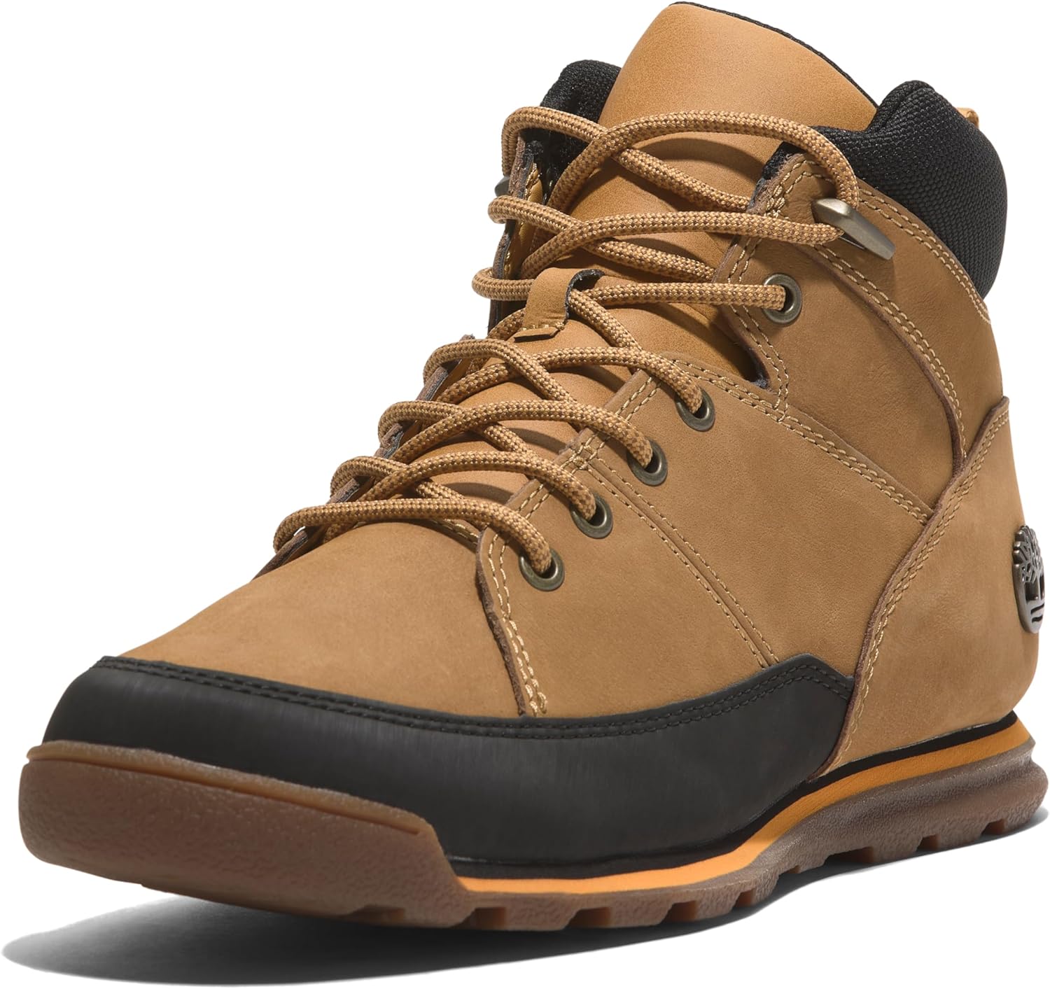 <strong>Timberland</strong><br> Мужские Euro Rock ботинки with Medium Shaft Black