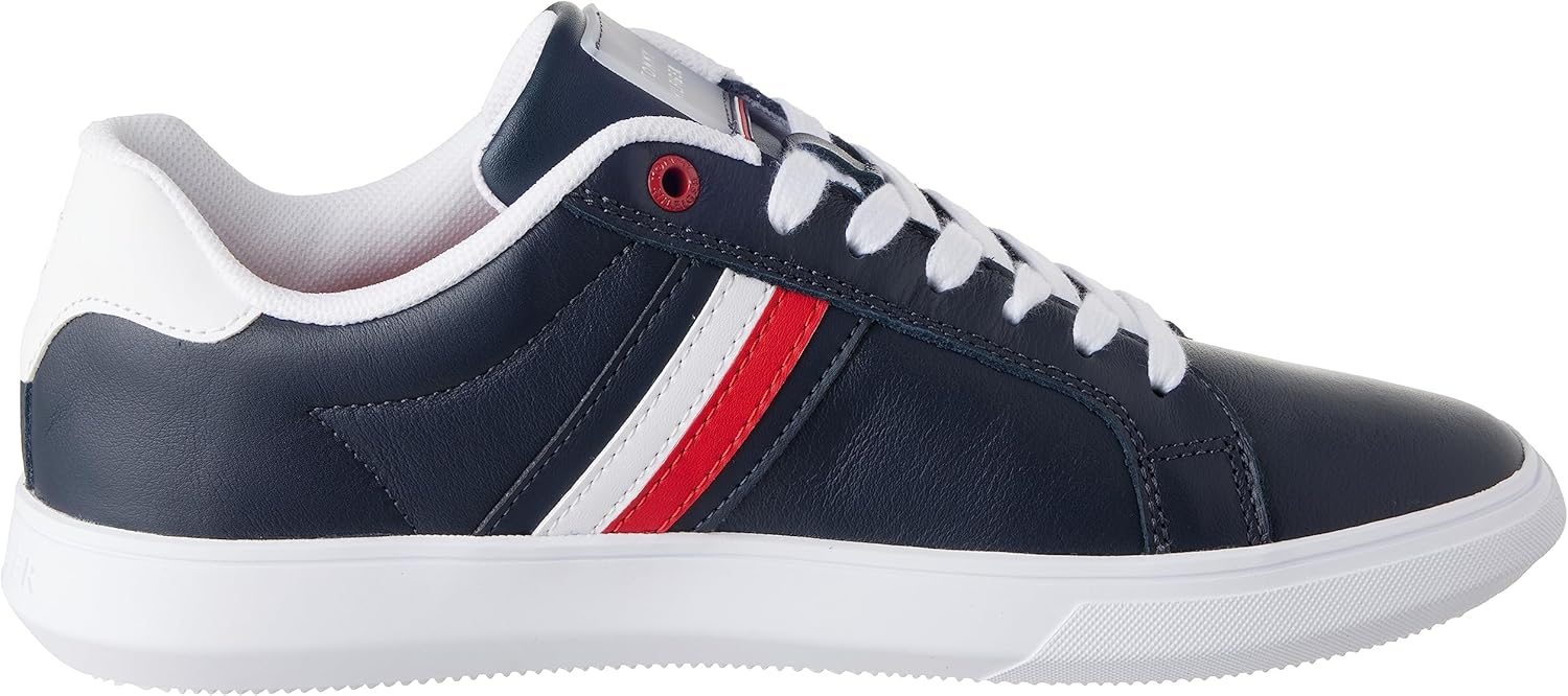 <strong>Tommy Hilfiger</strong><br> Мужские Cupsole Essential Leather Cupsole Low Top — изображение 4