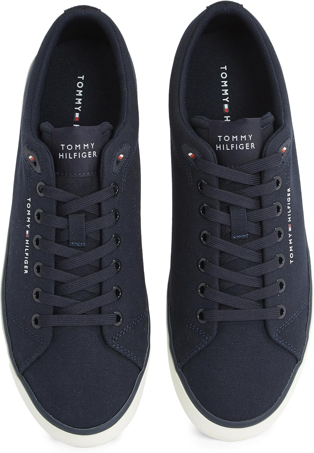 <strong>Tommy Hilfiger</strong><br> Мужские Vulcanized Core Canvas Low Top Grau (Overcast Grey) 44 — изображение 4