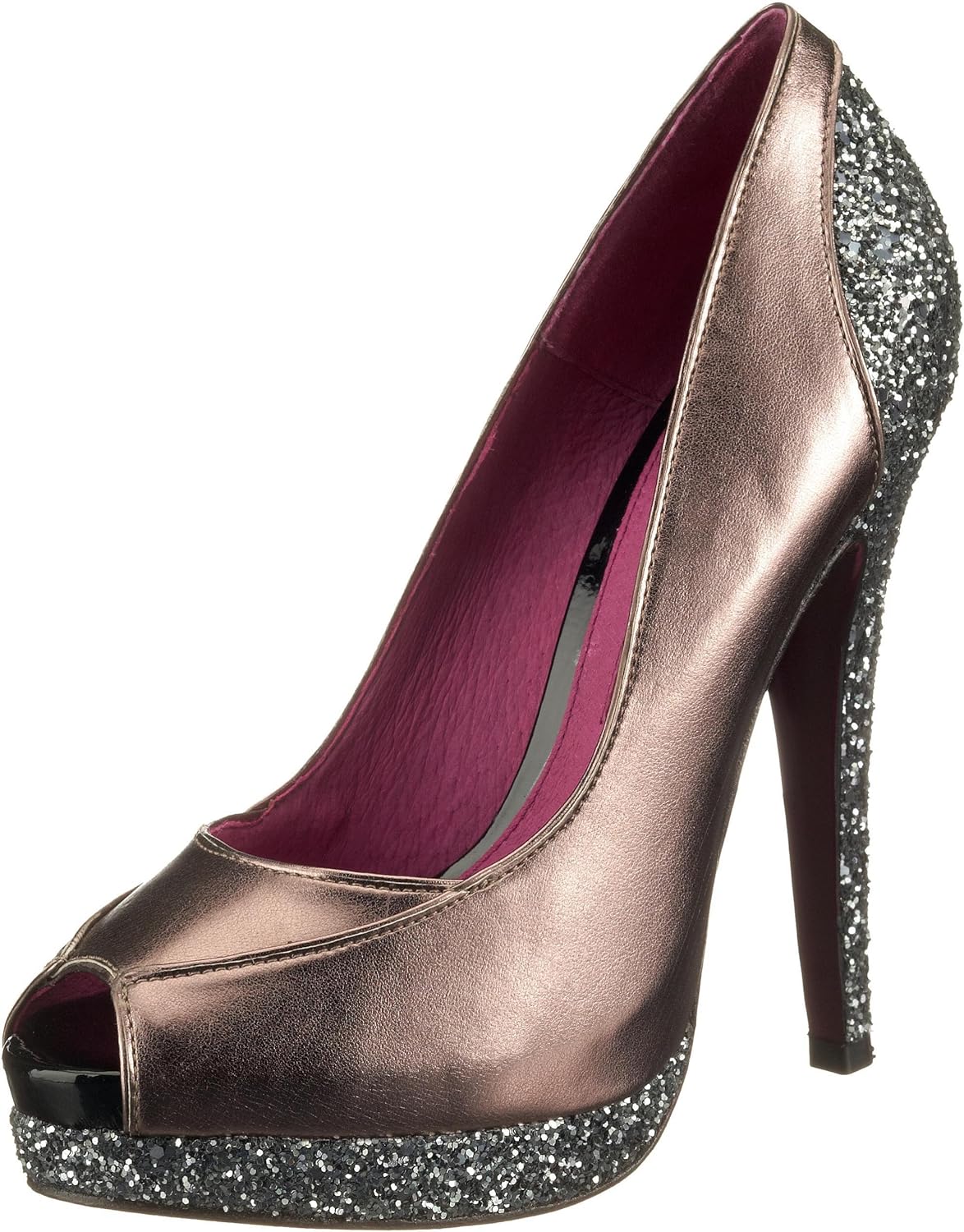 <strong>Buffalo</strong><br> 12943X 573 Cristl Glitter Metallic Court - Grey - 39 eu