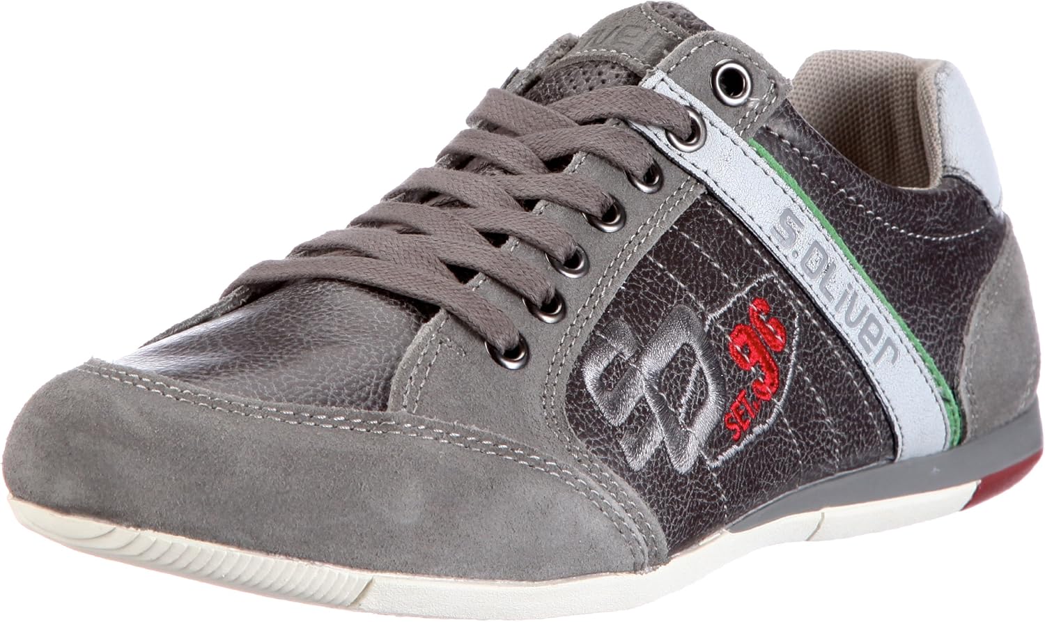 <strong>s.Oliver</strong><br> s. Oliver Men's Casual 5-5 13612 – 28 Brogue - Grey - 40 EU