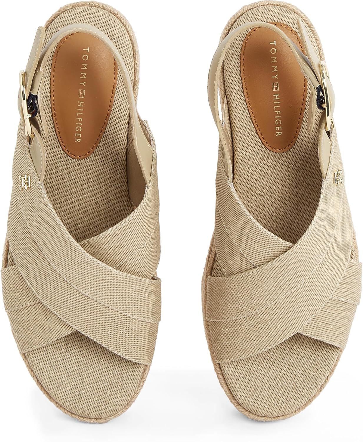 <strong>Tommy Hilfiger</strong><br> Женские Denim Platform Sandal Fw0fw08669 Keil-Espadrilles — изображение 4