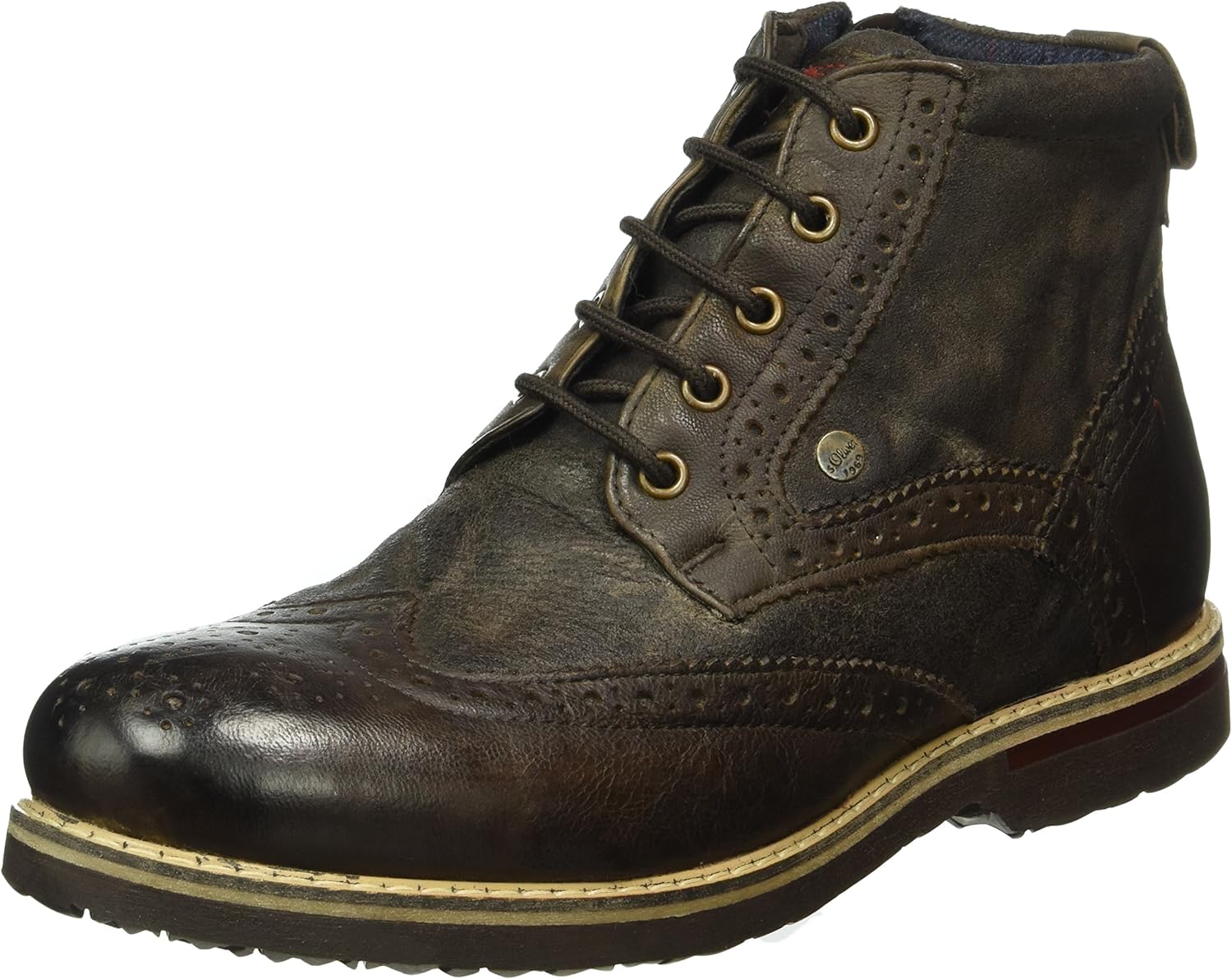 <strong>s.Oliver</strong><br> 15208 Men's Oxford Lace-Up Shoes