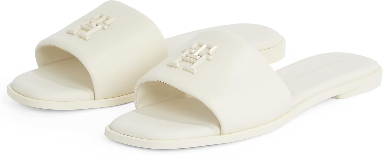 <strong>Tommy Hilfiger</strong><br> Женские TH Hardware Leather Mule Fw0fw08806 Flat Sandals — изображение 3