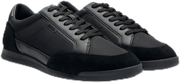 <strong>BOSS</strong><br> Мужские Nitan TXSD Lowtop in Suede Faux Leather Size