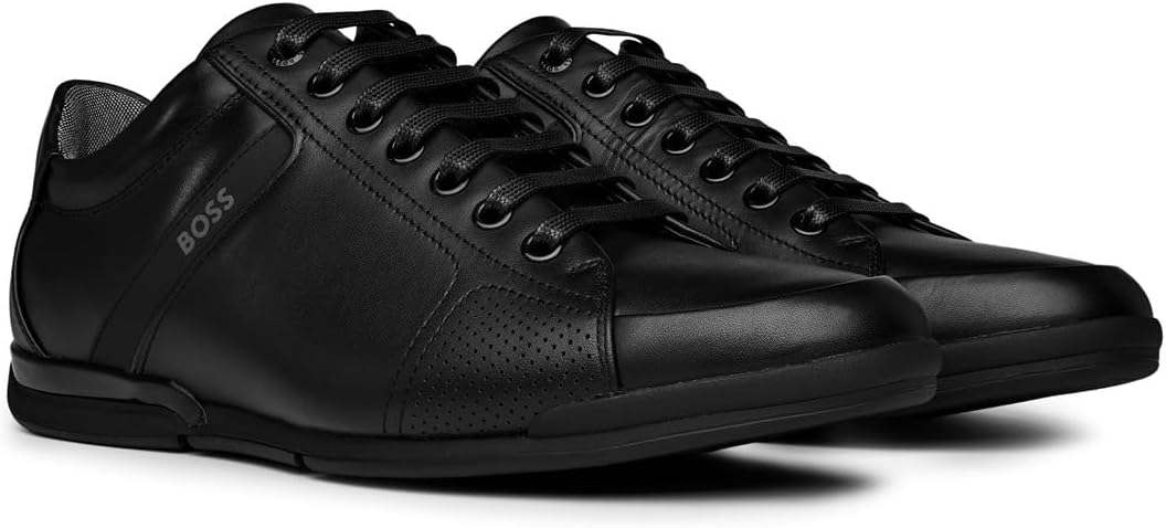 <strong>BOSS</strong><br> Мужские Saturn Lowp Leather with Odour Neutralising Inner Lining Size — изображение 4