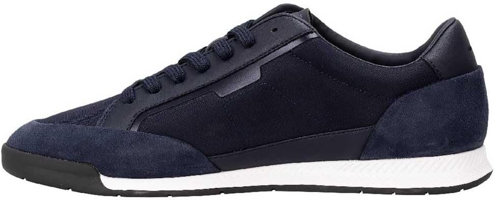 <strong>BOSS</strong><br> Мужские Nitan TXSD Lowtop in Suede Faux Leather Size — изображение 2