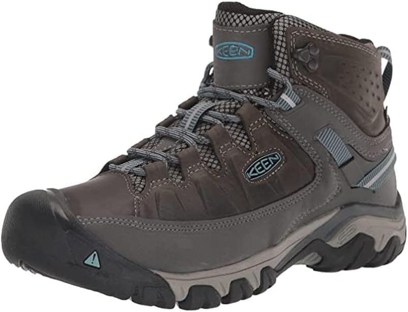 <strong>KEEN</strong><br> Женские Targhee 3 Mid Waterproof Hiking ботинки Magnet Atlantic Blue 35.5 eu