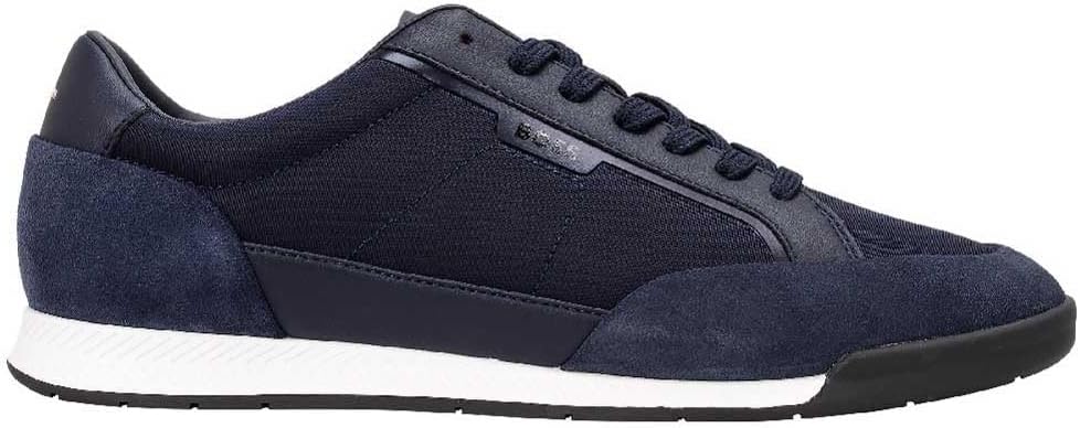 <strong>BOSS</strong><br> Мужские  Nitan TXSD Lowtop in Suede Faux Leather Size