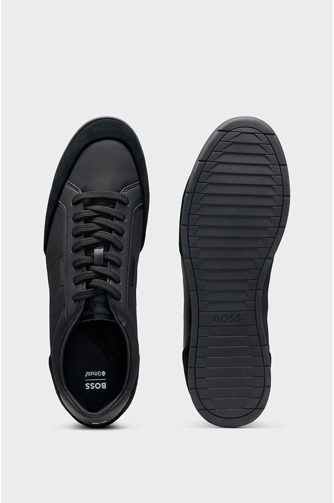 <strong>BOSS</strong><br> Мужские Nitan TXSD Lowtop in Suede Faux Leather Size — изображение 2