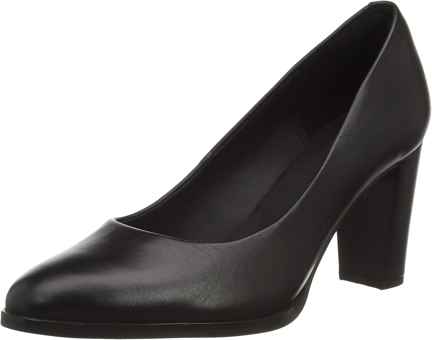 <strong>Clarks</strong><br> Kaylin Cara Wide High Heeled Court