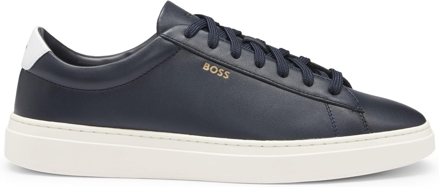 <strong>BOSS</strong><br> Мужские  Kieran Tenn Polished Leather with Details Size