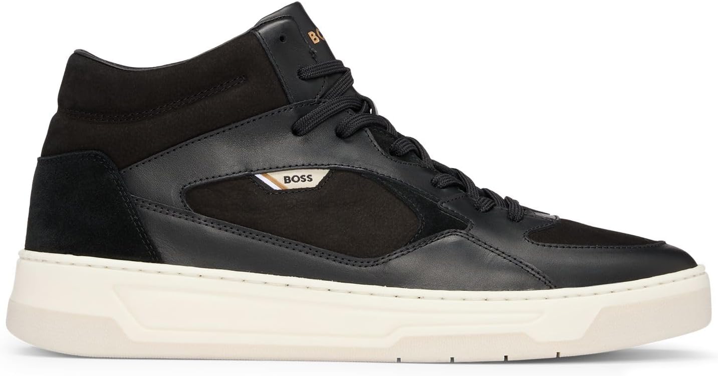 <strong>BOSS</strong><br> Мужские  Baltimore Hito Hightop Leather Mix