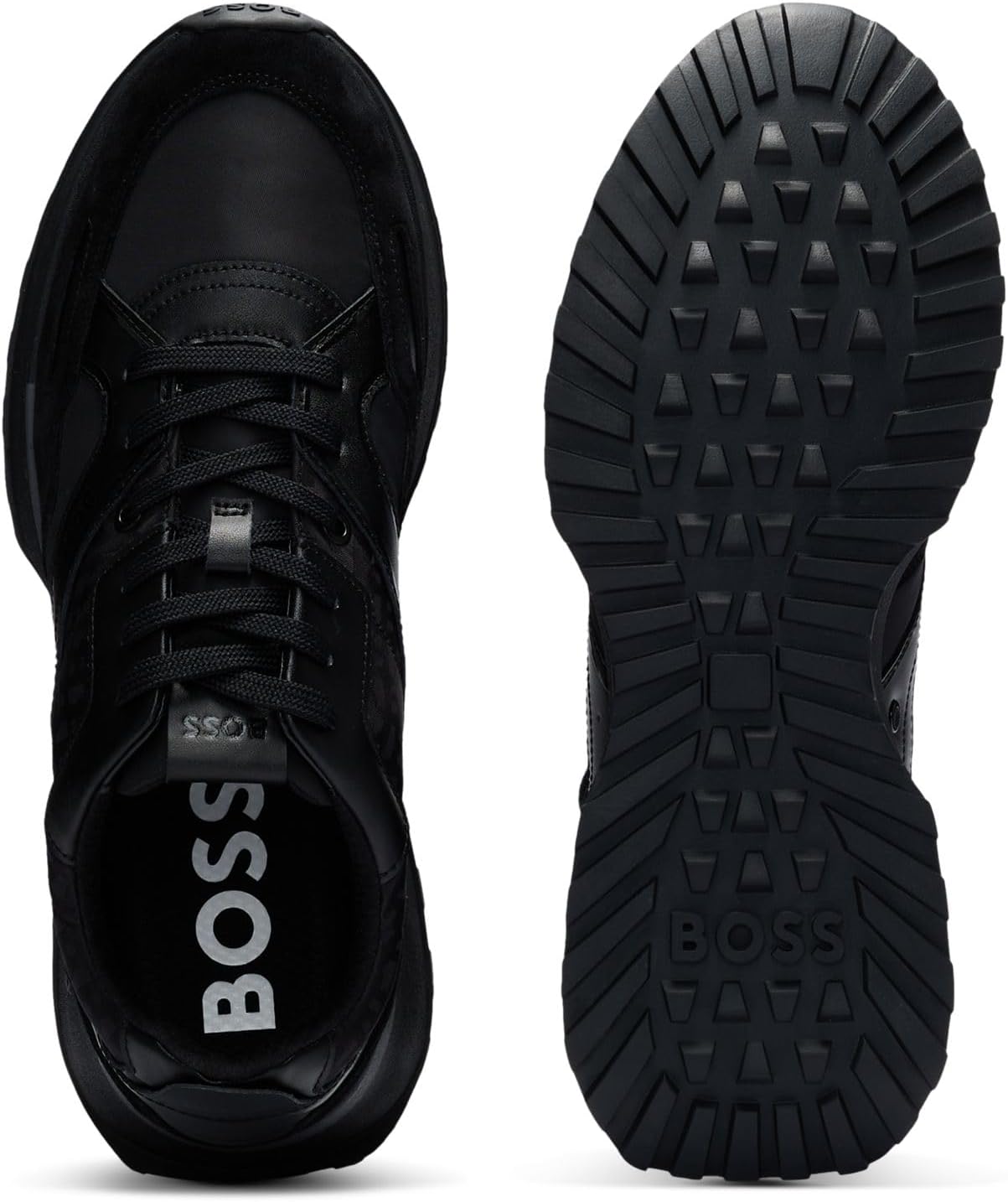 <strong>BOSS</strong><br> Jonah Runn Мужские Made of Various Materials such as Mesh Leather Size — изображение 4