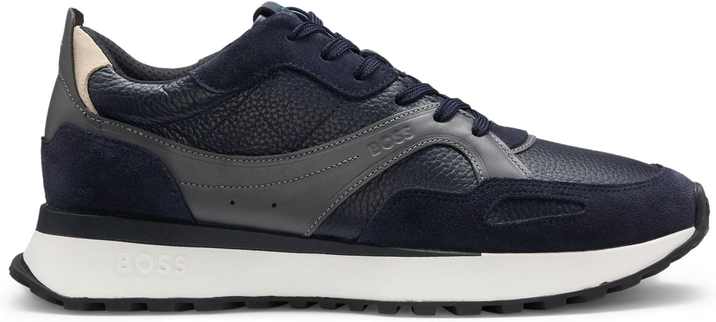 <strong>BOSS</strong><br> Мужские  Jonah Runn Milled Leather with Supportive Outsole Size