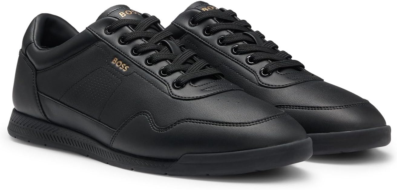 <strong>BOSS</strong><br> Мужские Nitan ltpf aus Nappaleder mit goldfarbenem Branding Größe — изображение 2