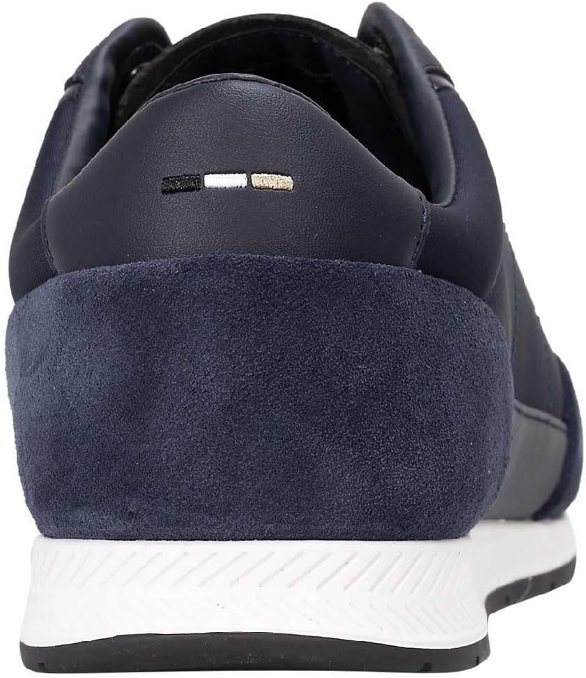 <strong>BOSS</strong><br> Мужские Nitan TXSD Lowtop in Suede Faux Leather Size — изображение 4