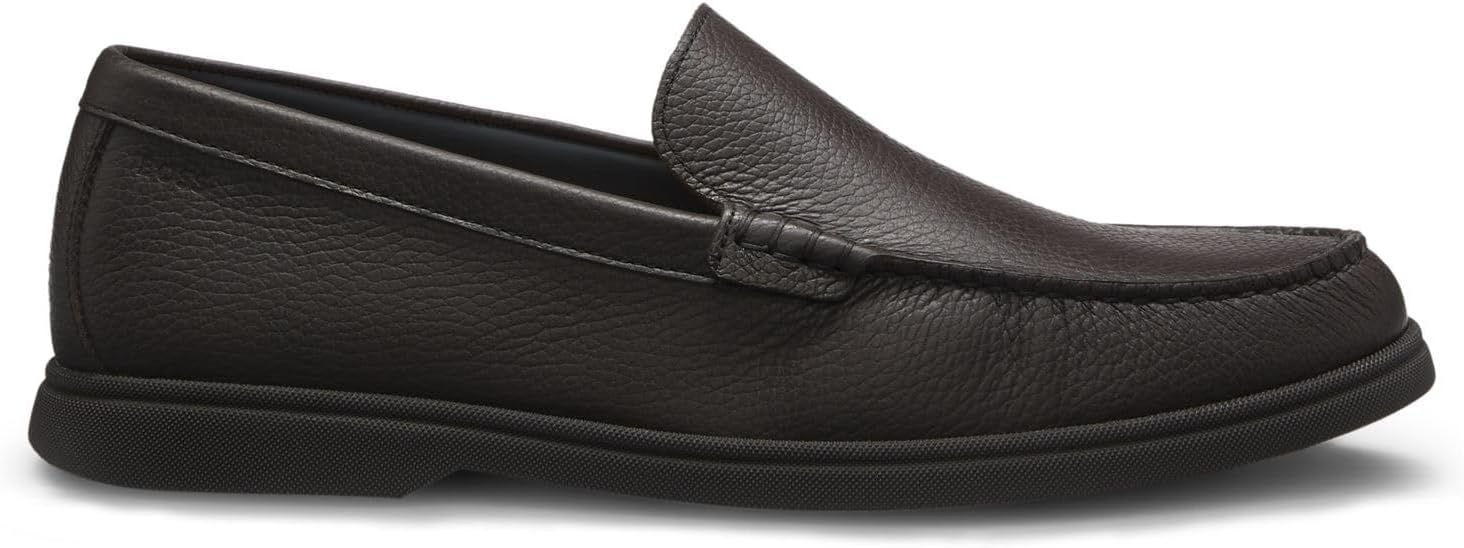 <strong>BOSS</strong><br> Мужские Sienne Mocc Moccasins in Milled Leather with Detail Size