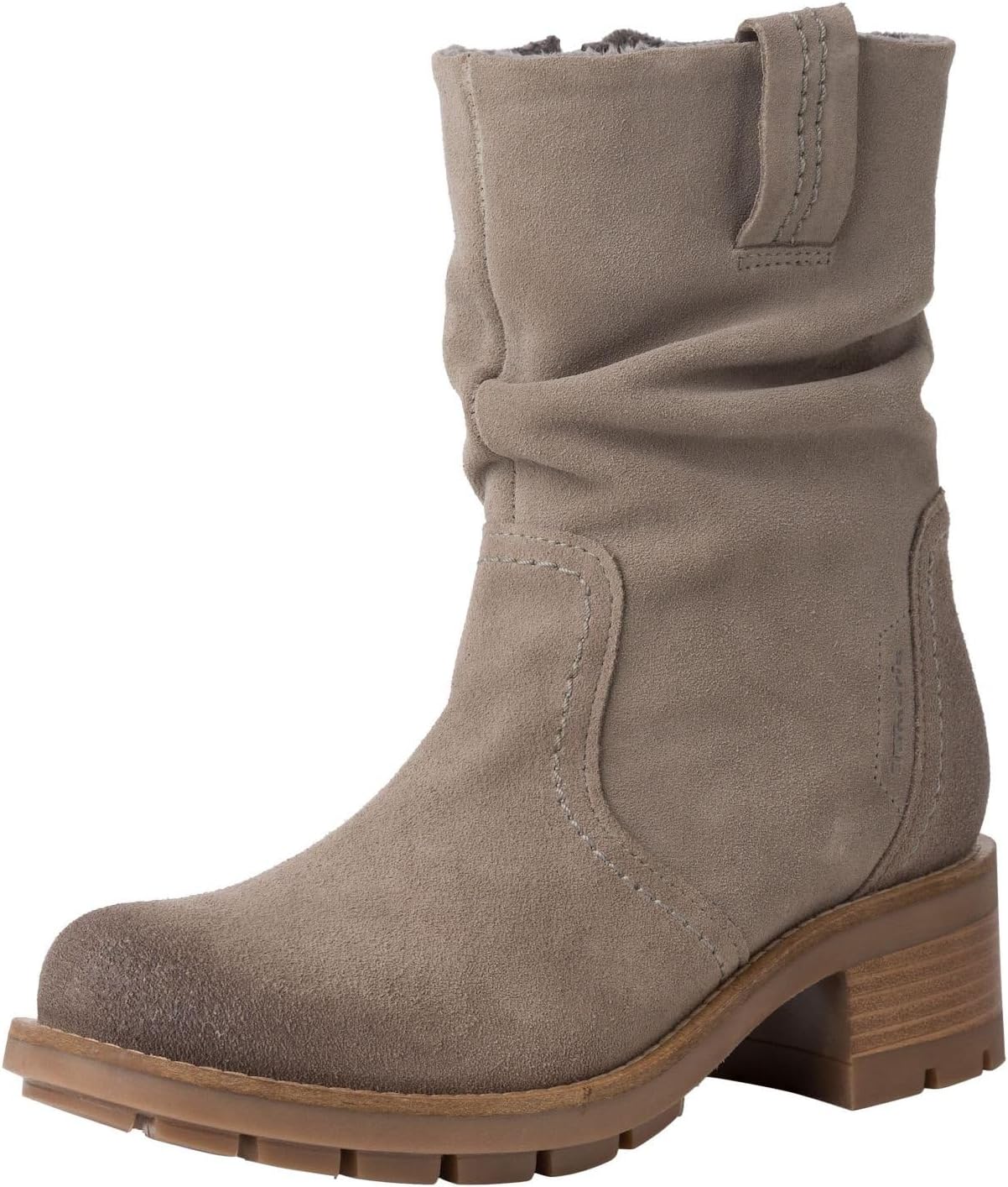 <strong>Tamaris</strong><br> Женские Leather Block Heel ботинки