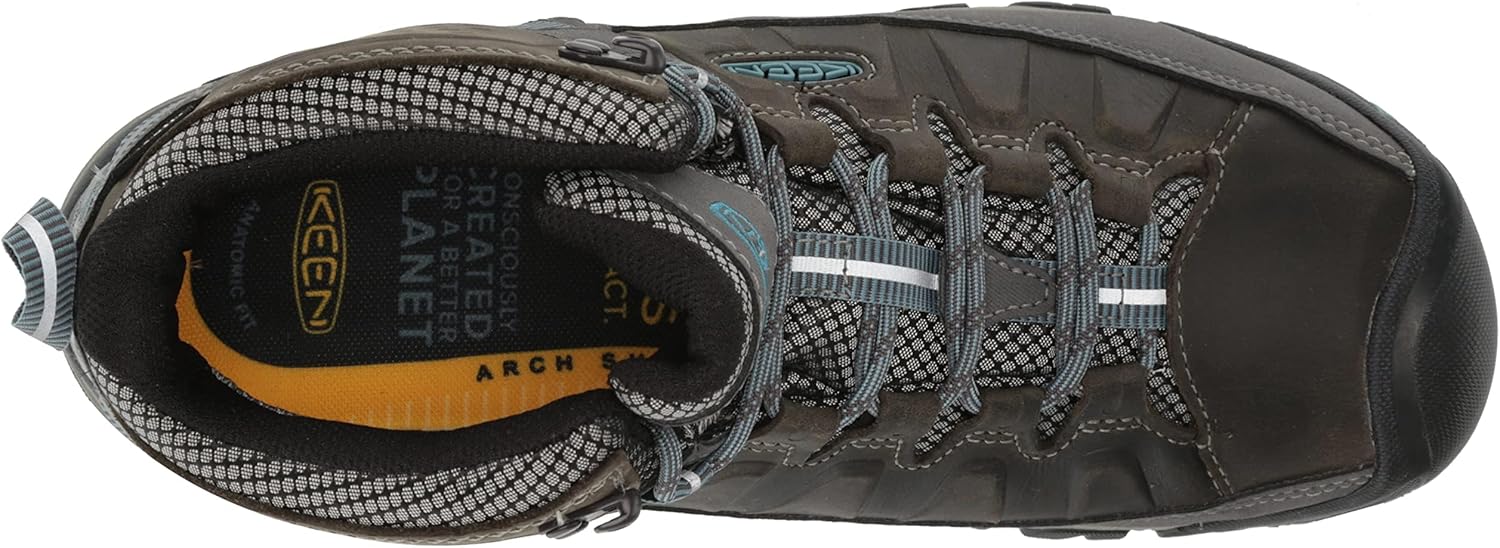 <strong>KEEN</strong><br> Женские Targhee 3 Mid Waterproof Hiking ботинки Magnet Atlantic Blue 35.5 eu — изображение 2
