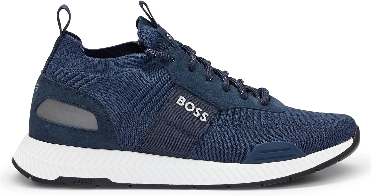 <strong>BOSS</strong><br> Мужские  Titanium Runn darkblue 45 EU