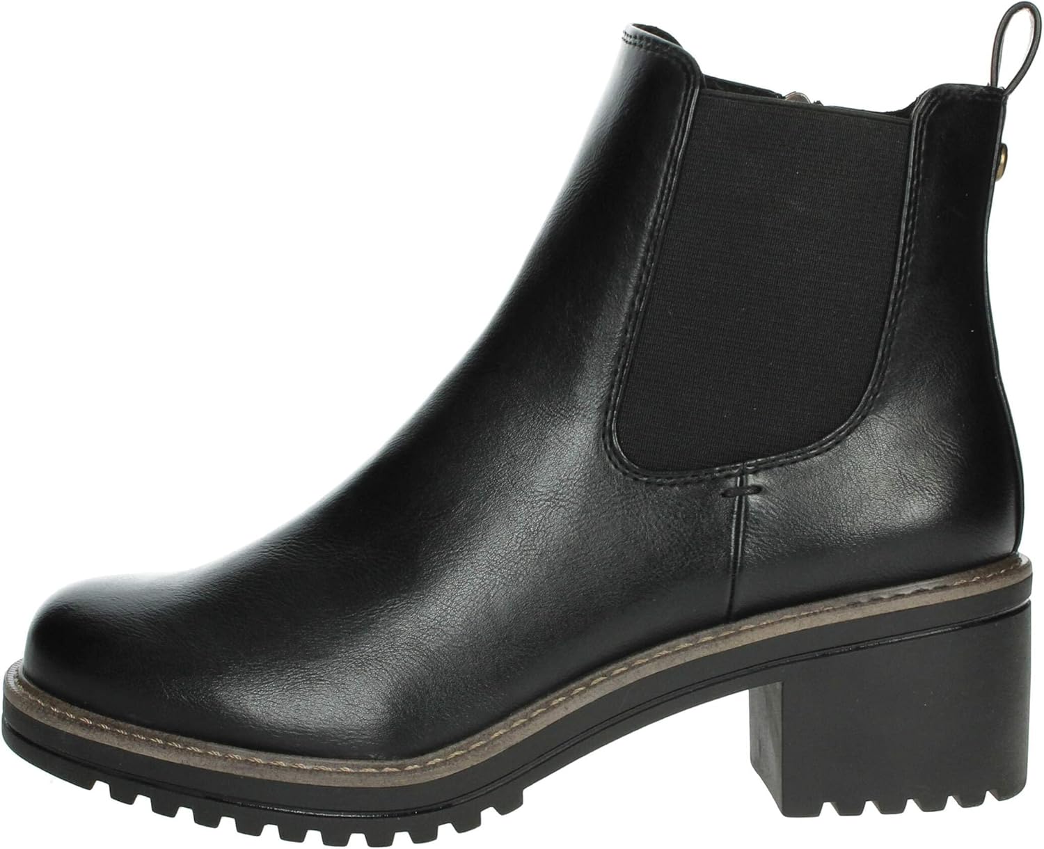 <strong>MARCO TOZZI</strong><br> Женские Chelsea ботинки with Block Heel Vegan