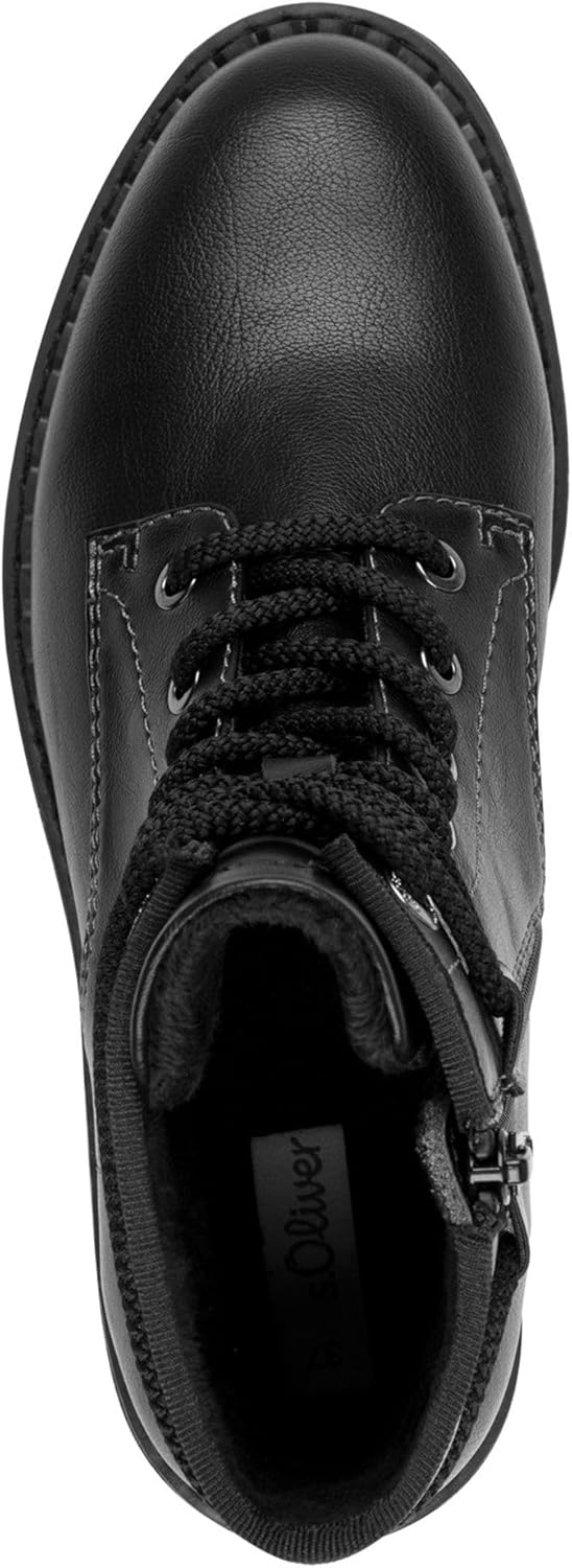 <strong>s.Oliver</strong><br> Женские ботинки Without Heel Comfortable Vegan Black 38 EU — изображение 4