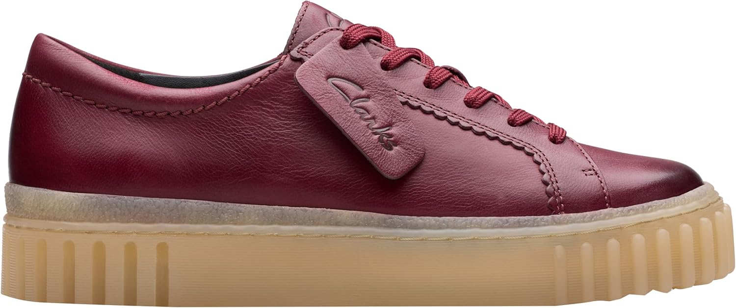 <strong>Clarks</strong><br> Женские Mayhill Walk Burgundy leather 36 EU