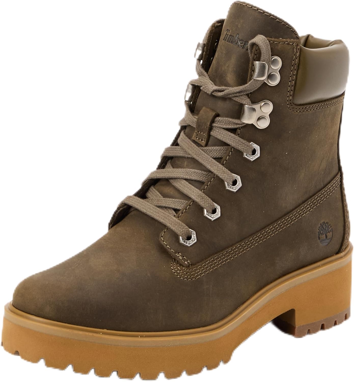 <strong>Timberland</strong><br> Женские Carnaby Cool ботинки Olv Full Grain